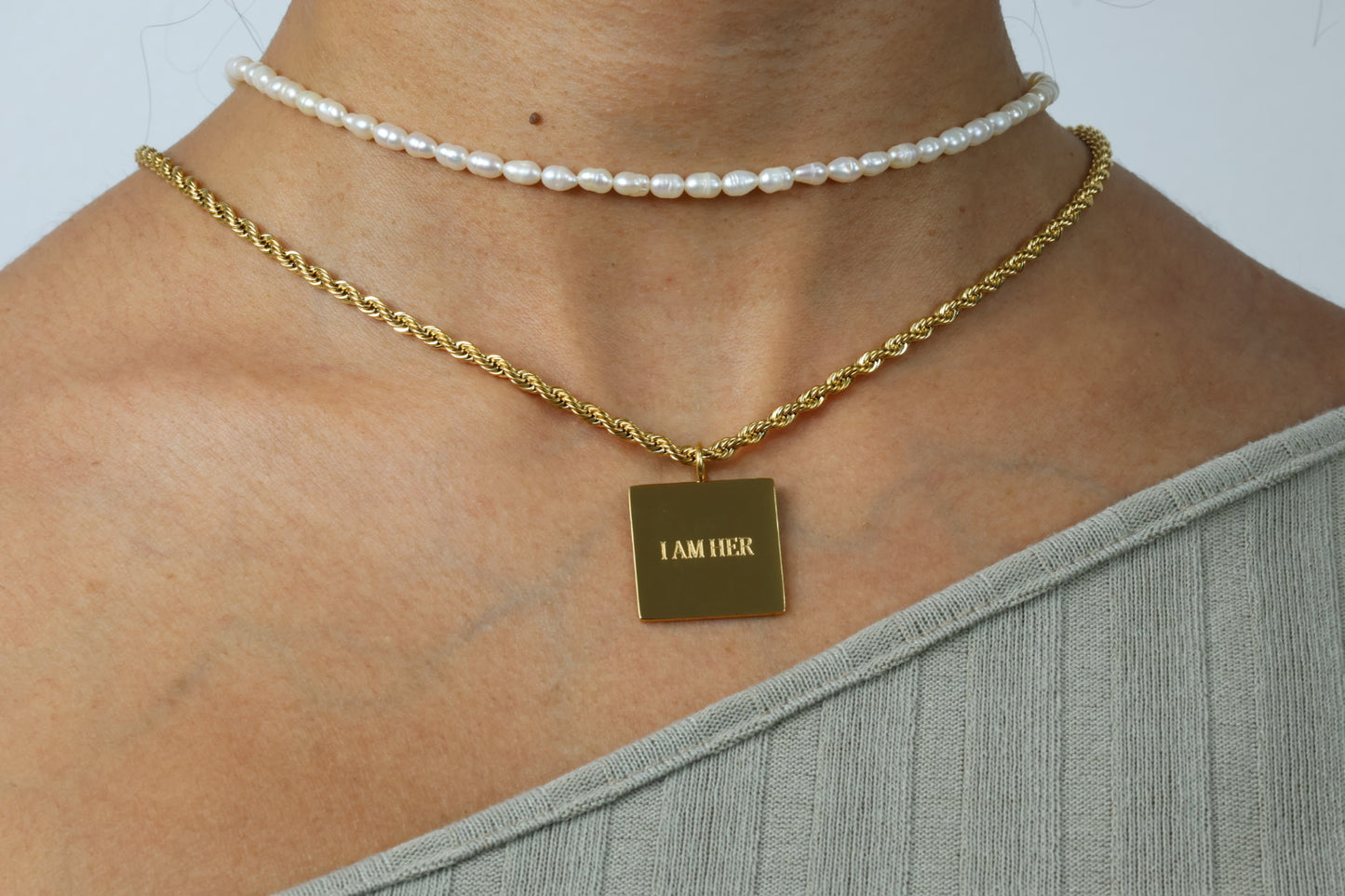 I Am Her Necklace