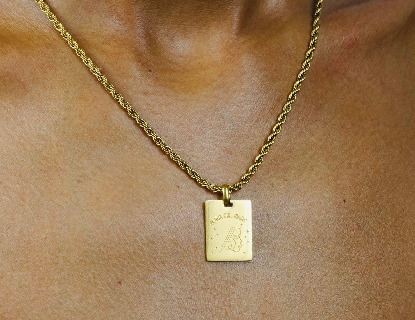 Black Girl Magic Necklace