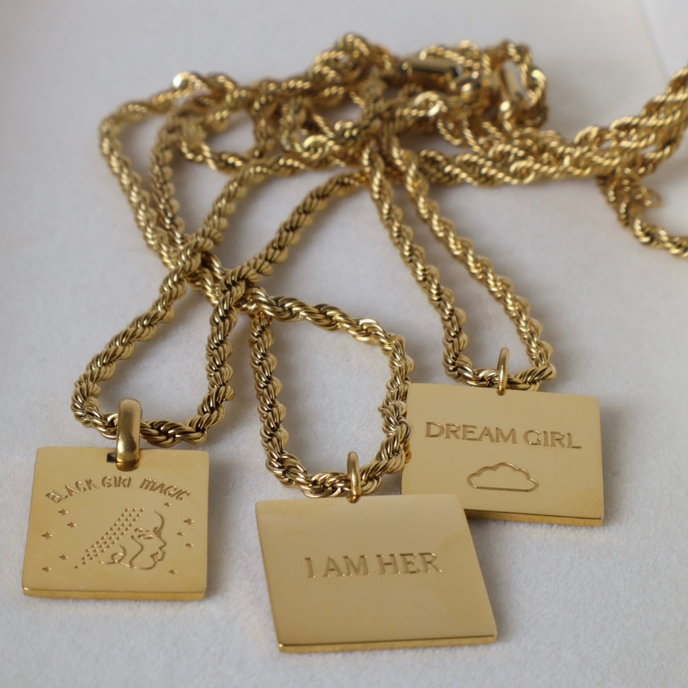 Black Girl Magic Necklace