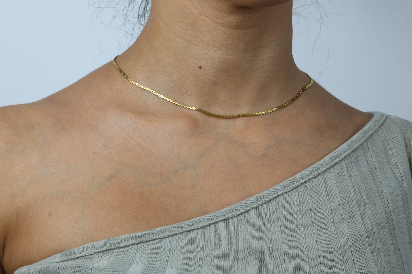 Twisted Snake Necklace
