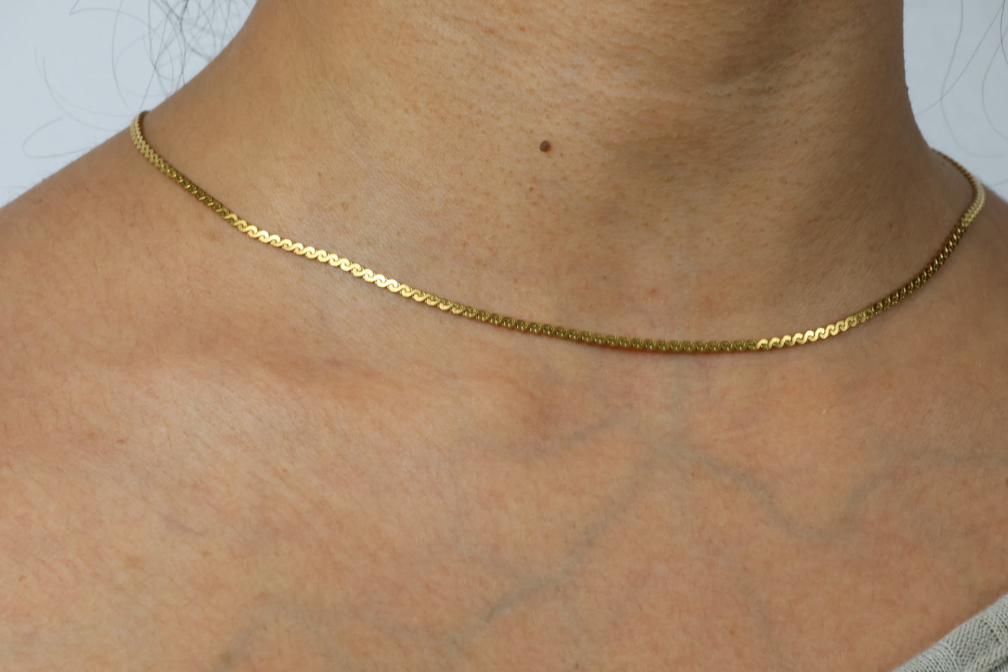 Twisted Snake Necklace