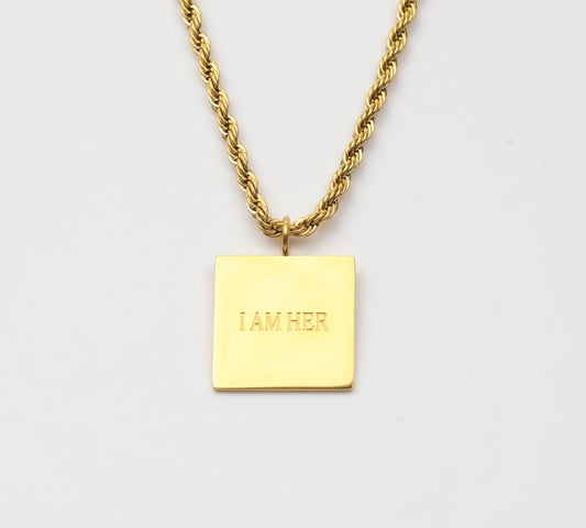 I Am Her Necklace